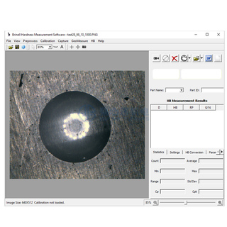 Phần mềm đo độ cứng iVision-HB Brinell dành cho máy đo độ cứng kỹ thuật số