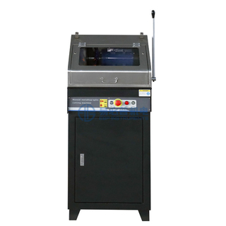 Máy cắt mẫu kim loại thủ công với bảng tủ QGL-80C 100C
