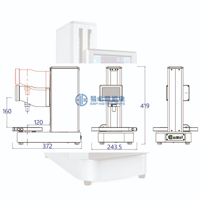 Máy đo độ cứng bờ hoàn toàn tự động AD OO Máy đo độ cứng