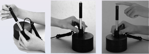 C&aacute;c bước vận h&agrave;nh thử nghiệm độ cứng di động