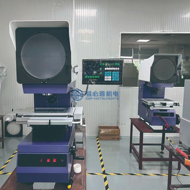 Máy chiếu hồ sơ máy so sánh quang học dọc với đầu đọc kỹ thuật số EYP-150 / 200 / 250