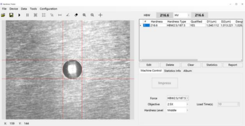 Thử nghiệm độ cứng Brinell